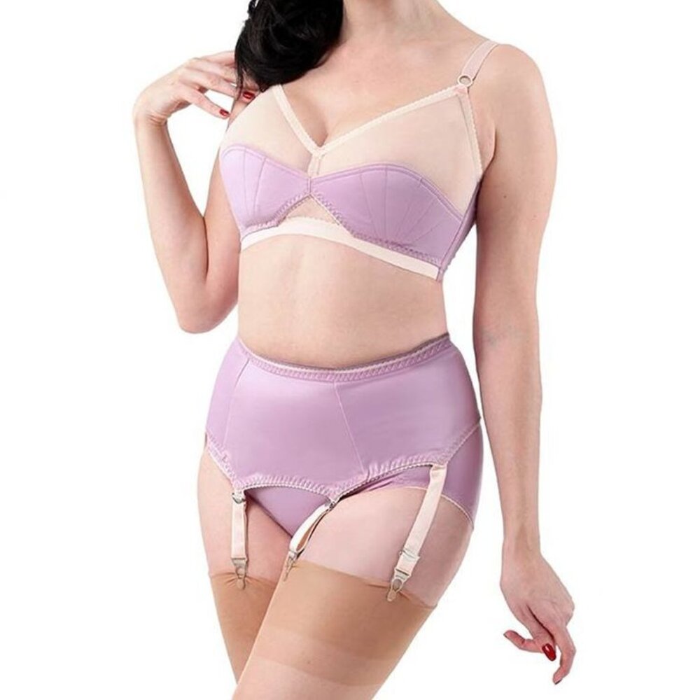 Kiss Me Deadly Lilac Lovelies + Secret in Lace Stockings
